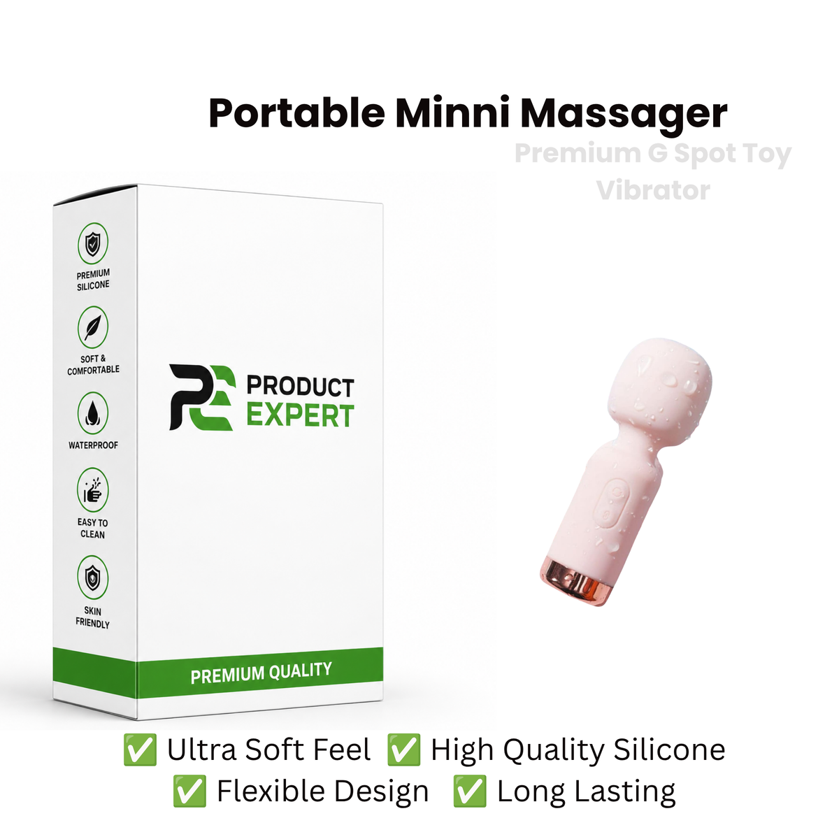 Portable Silicone Mini Massager