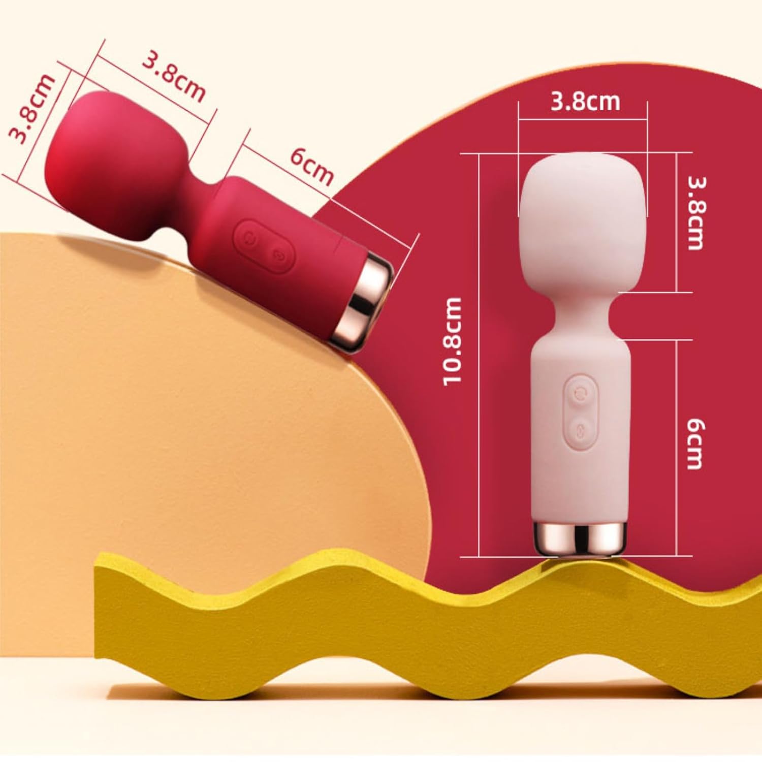 Silicon Portable premium Quality mini massager